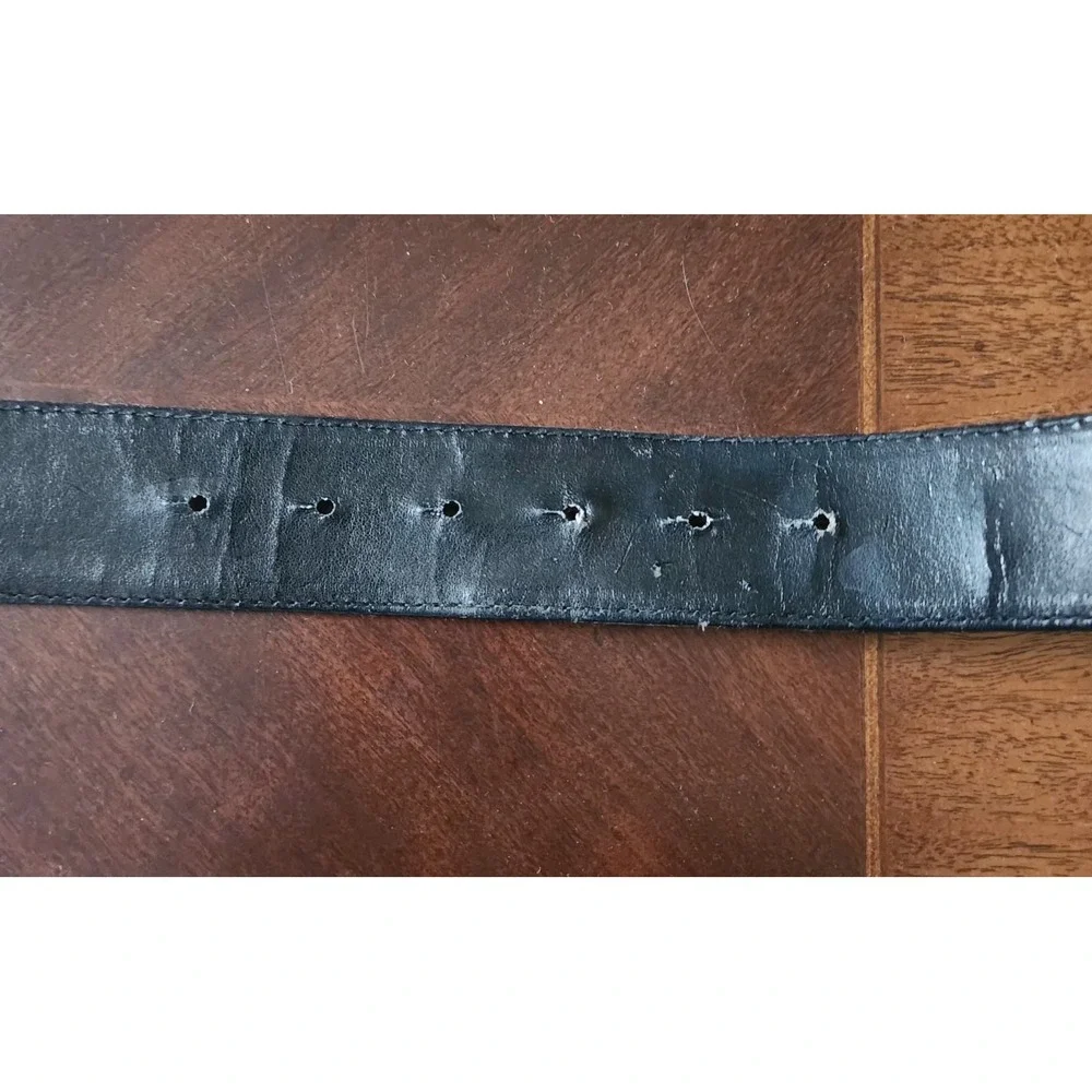 Ladies Bronze Belt With Rhinestone Buckle